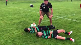 Rugby Tackle Tips amp Drills  Part 3 Linwood Rugby 2018 [upl. by Ettenowtna]