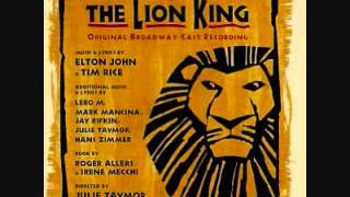 The Lion King Broadway Soundtrack  10 Rafiki Mourns [upl. by Love]