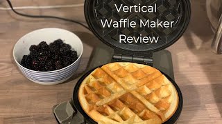 Cuisinart Vertical Waffle Maker Review [upl. by Airamahs]