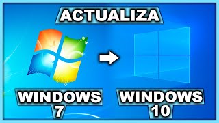 Cómo ACTUALIZAR de WINDOWS 7 a WINDOWS 10  2020 [upl. by Trahurn]