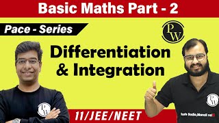 Ch3  Basic Maths  Part 2   Mathematical Tool  Differentiation amp Integration  Jee  Neet  11 [upl. by Hedberg764]