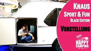 CMT 2020  Vorstellung Knaus Sport amp Fun Black Edition  Happy Camping [upl. by Akira]