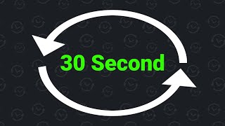 30 Second Interval Timer [upl. by Iridis]