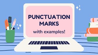 Punctuation Marks with examples [upl. by Asirem]