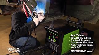 Forney® 220 MP MultiProcess Welder  120V240V [upl. by Theis]