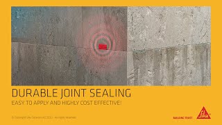 SikaSwell®  durable joint sealing [upl. by Ahsas431]