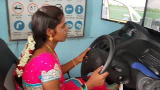 GOWRI DRIVING SCHOOL EASY To USE LEARN SIMULAR DRIVING CLASS AT PERAMBALUR [upl. by Norek51]