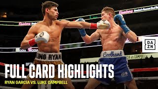 FULL CARD HIGHLIGHTS  Ryan Garcia vs Luke Campbell [upl. by Jacquelynn404]