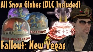 Fallout NV  All Snow Globes Guide DLCs Included [upl. by Tekcirc644]