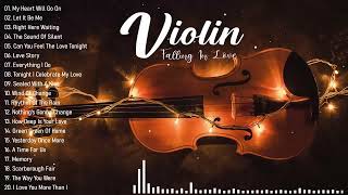 Beautiful Romantic Violin love songs Instrumental ♫ Most Old Beautiful Love Songs 70s 80s 90s [upl. by Amri210]