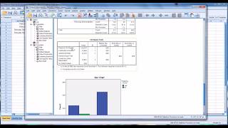 ChiSquare in SPSS [upl. by Clementia]