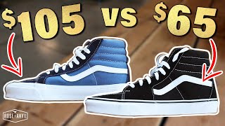 The Boutique ONLY Vans  Vans Vault vs Regular Vans [upl. by Tal]