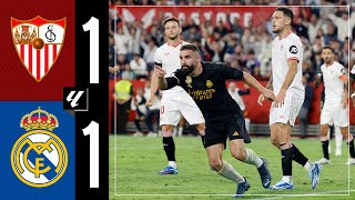 Sevilla FC 11 Real Madrid  HIGHLIGHTS  LaLiga 202324 [upl. by Nathalie]