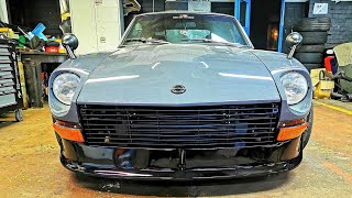 Datsun 240z Front End Conversion  Datsun 280z Project [upl. by Krein]