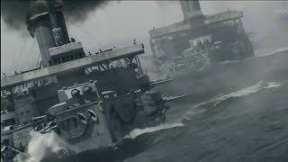 China vs Japan naval Battle 1894 [upl. by Ahsea111]