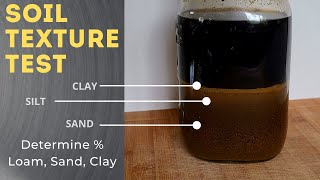 Testing Soil Texture  Mason Jar Soil Test [upl. by Crane]