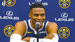 Russell Westbrook FULL Interview  Denver Nuggets  2024 NBA Media Day [upl. by Sainana348]