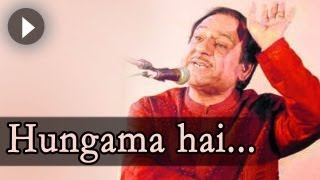 Ghulam Ali Ghazals  Hungama Hai Kyun  Ghulam Ali Songs  Mehfil Mein Baar Baar [upl. by Gudren]