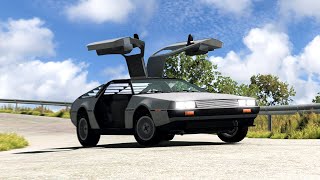 How Good Is BeamNGs DMC DeLorean [upl. by Arihsaj]