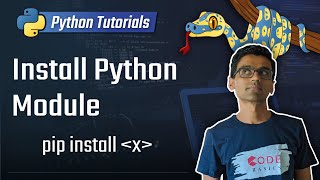 121  Install Python Module using pip Python 3 Programming Tutorials [upl. by Acey694]