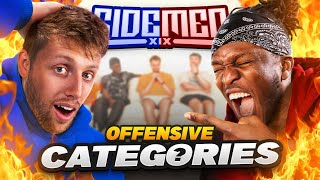 SIDEMEN OFFENSIVE CATEGORIES [upl. by Ylrahc]