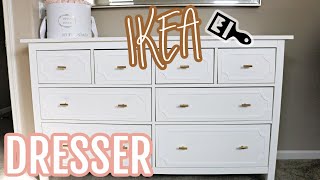 DIY IKEA Hack  HEMNES Dresser Makeover [upl. by Venus]