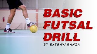 How to Improve Your Footwork in 4 Minutes  Basic Futsal Training [upl. by Tess]