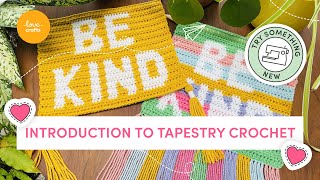 Introduction to tapestry crochet [upl. by Alyson249]