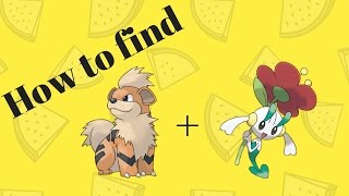 How to find Growlithe and Floette  Pokemon Brick Bronze [upl. by Stanway656]