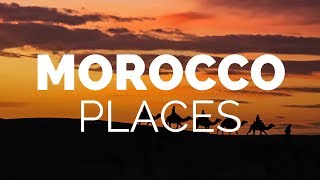 10 Best Places to Visit in Morocco  Travel Video [upl. by Atiuqal]