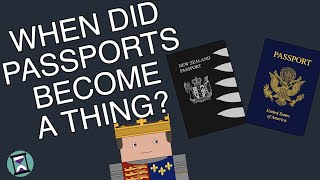 When Did Passports Become a Thing Short Animated Documentary [upl. by Neddy]