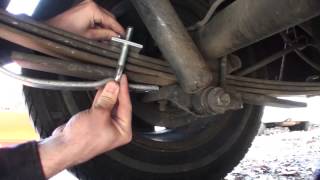 How to install Leaf Helper Springs [upl. by Knute]