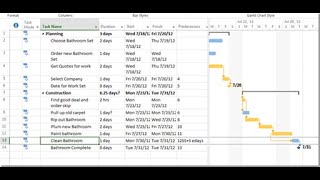 MS Project  Adding Predecessors [upl. by Adaj]