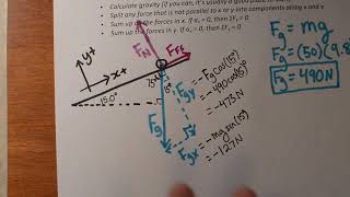 Newtons 1st Law Problem Solving [upl. by Imotih]