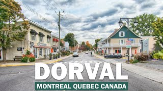 Montreal Driving Tour in Dorval Quebec Canada  Montreal City Drive Tour 2020 [upl. by Aoniak]