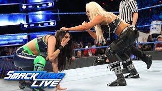 Brie Bella vs Maryse SmackDown LIVE Sept 11 2018 [upl. by Dwane495]