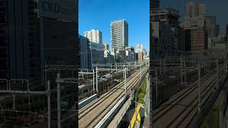 Train spotting at Hamamatsucho Tokyo… [upl. by Idnahr]