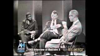 Reel America Preview Interview of Malcolm X  Oct 11 1963 [upl. by Reggy]