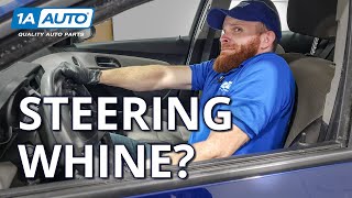 Steering Whine Whats That Noise in Your Car SUV or Truck [upl. by Klara]