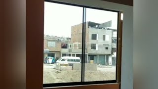 instalación de ventanas corredizas de vidrio sistema Nova [upl. by Neils601]