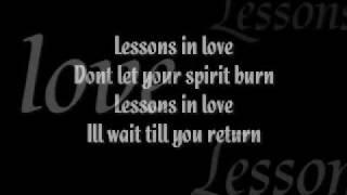 Level 42 Lessons in Love Lyrics [upl. by Stevens499]