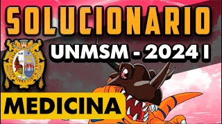 SOLUCIONARIO 2024 I 🔥 San Marcos 📢MEDICINA [upl. by Nilhsa]