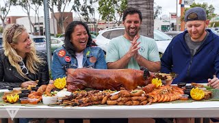 Ultimate FILIPINO FOOD Feast in San Diego California [upl. by Ennalorac267]