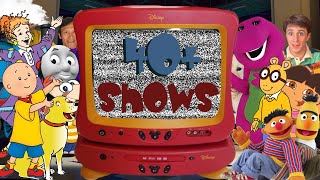 If you were born 20002007 here’s some nostalgia  kids tv shows part 1  40 shows [upl. by Learrsi]