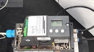 Siemens PS2 Positioner Calibration [upl. by Enerahs664]