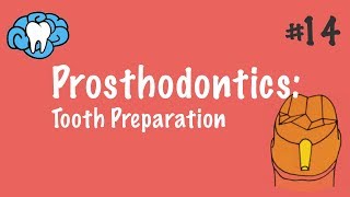 Prosthodontics  Tooth Preparation  INBDE ADAT [upl. by Ahsenroc]