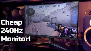 AOC C27G2ZU review A cheap 240Hz monitor [upl. by Ellie71]