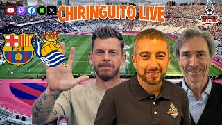 ⚽ BARÇA  REAL SOCIEDAD  Chiringuito Live [upl. by Oznole]