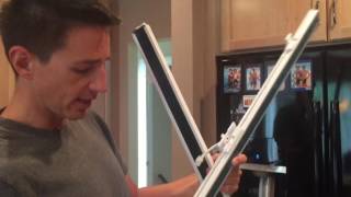 Samsung French Door Refrigerator Wont Close  Mullion Fix  Repair [upl. by Ann-Marie550]