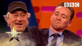 Tom Hiddlestons celebrity impressions  The Graham Norton Show  BBC [upl. by Ahsiei]